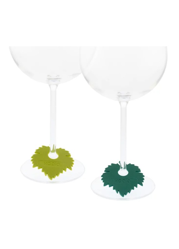 Comprar Marcadores de Copas Wine Leaf x 6