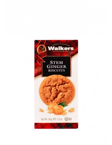 Stem Ginger Biscuits Wallkers Paquete...