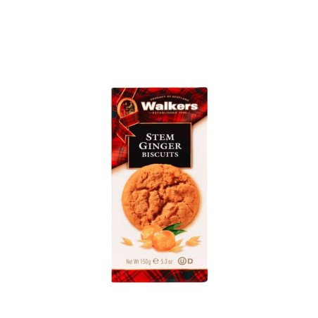 Comprar Stem Ginger Biscuits Wallkers Paquete 150 gr.