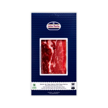 Comprar Loncheado Jamón Ibérico de Cebo Julián Martín 50 gr.