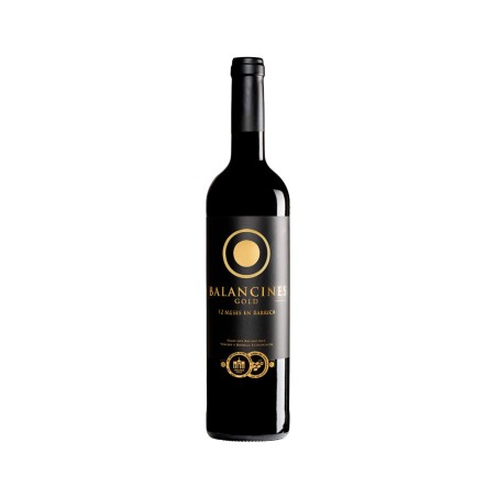 Comprar vino tinto con crianza Balancines Gold 12 meses en barrica VT. Extremadura