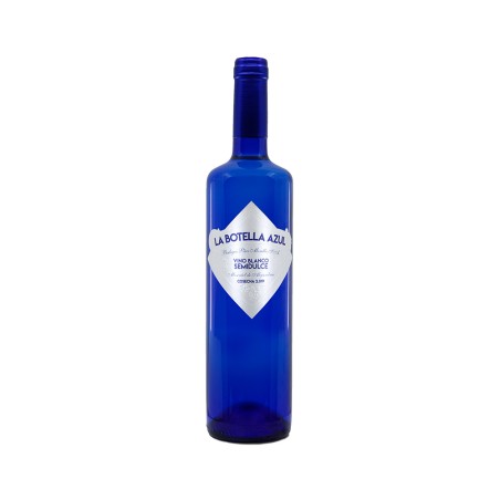 Comprar vino blanco semidulce joven La Botella Azul VT. Cádiz