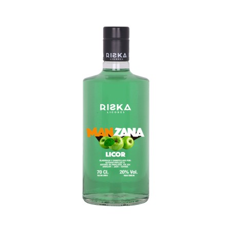 Comprar Manzana Verde Sin Alcohol Riska 1 Lt.