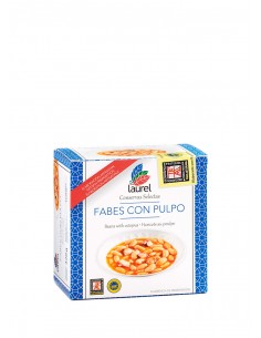 Fabes con Pulpo Lata 420 gr
