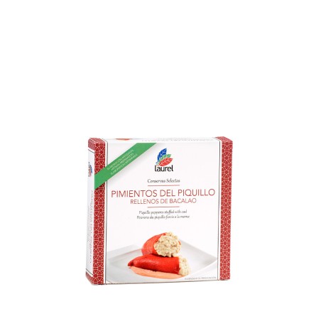 Comprar Pimientos del Piquillo rellenos de Bacalao