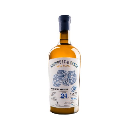 Comprar vino blanco con crianza Rodríguez & Sanzo Palo Norte 2020 D.O. Rueda