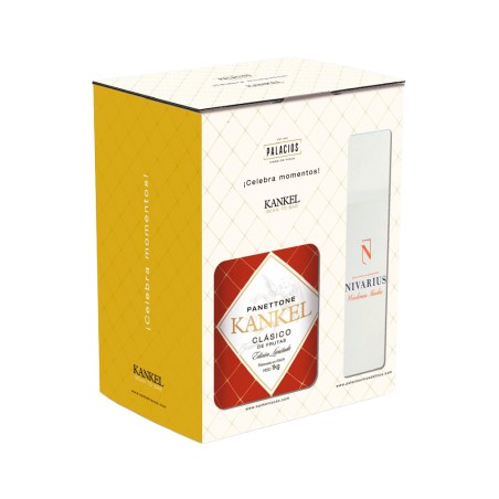 Comprar Panettone Kankel Clásico de Frutas + Nivarius Vendimia Tardía