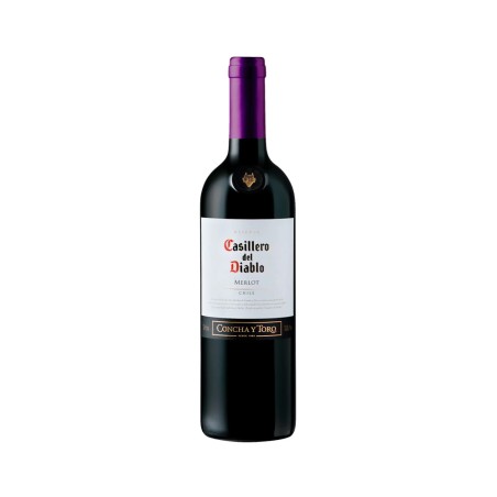 Comprar vino tinto con crianza Casillero del Diablo Merlot 2022 Valle Central