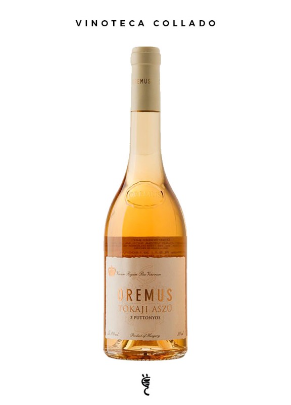 Comprar vino generoso Dulce Tokaji Oremus Aszu 3 Puttonyos 2022 D.O. Tokaji
