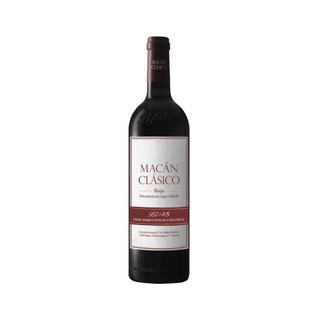 Comprar vino tinto con crianza Macán Clásico 2022 D.O. Ca. Rioja