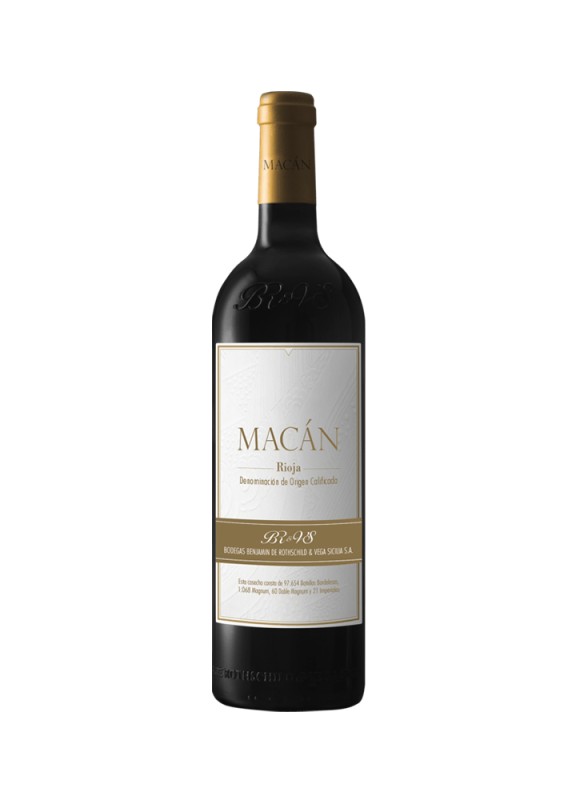 Comprar vino tinto con crianza Macán 2021 D.O. Ca. Rioja