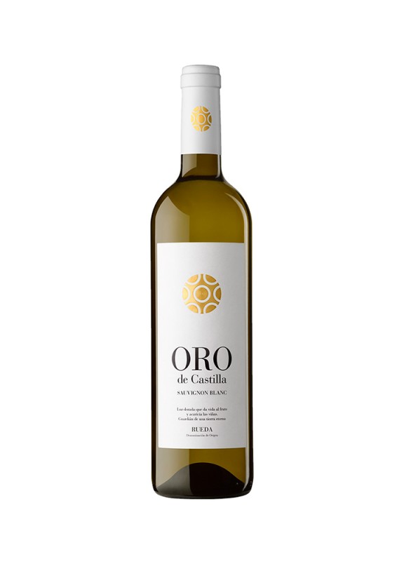 Comprar vino blanco sobre lías Oro de Castilla Sauvignon Blanc 2025 D.O. Rueda