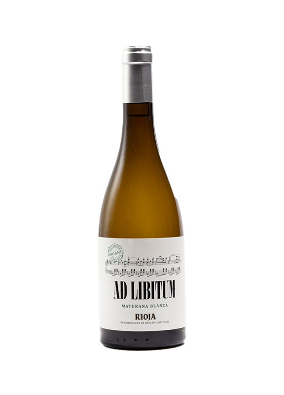 Comprar vino blanco fermentado en barrica Ad Libitum Maturana Blanca 2025 D.O. Ca. Rioja