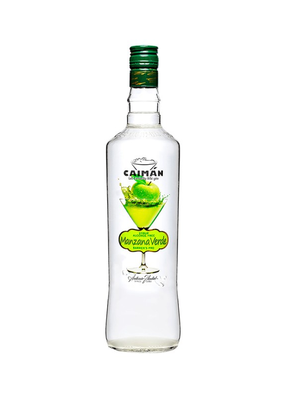 Comprar Manzana Verde Sin Alcohol Caimán 1 Lt.