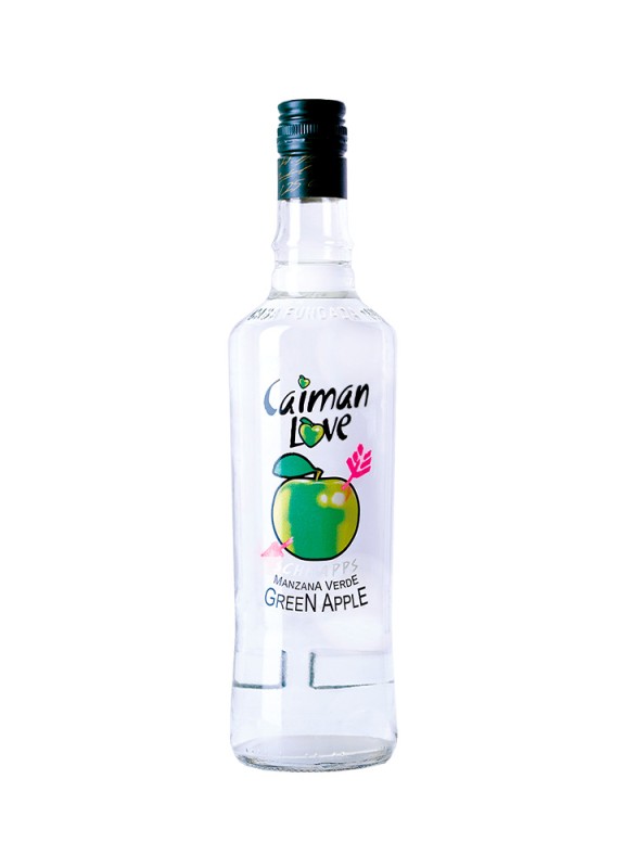 Comprar Licor Manzana Verde Con Alcohol Caimán Love