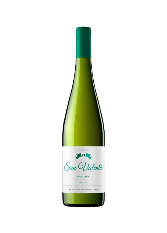 Comprar vino blanco semiseco San Valentín Parellada 2025 D.O. Catalunya
