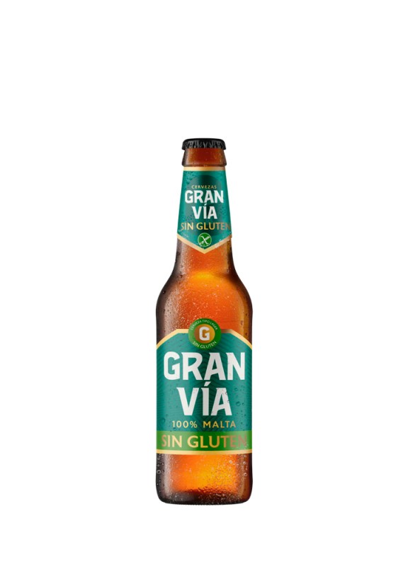 Comprar Gran Vía Sin Gluten 33 cl.