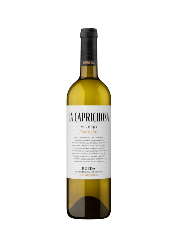 Comprar vino blanco sobre lías Palacio de Bornos La Caprichosa 2025 D.O. Rueda