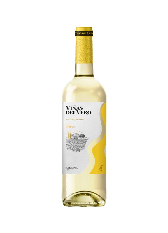 Comprar vino blanco joven Viñas del Vero Macabeo Chardonnay 2025 D.O. Somontano