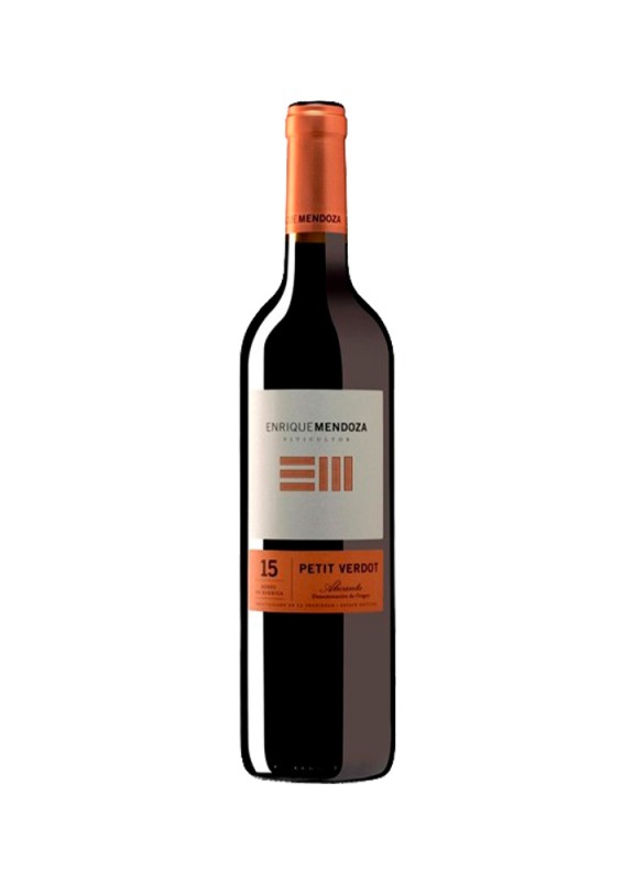 Comprar vino tinto con crianza Enrique Mendoza Petit Verdot 2023 D.O. Alicante