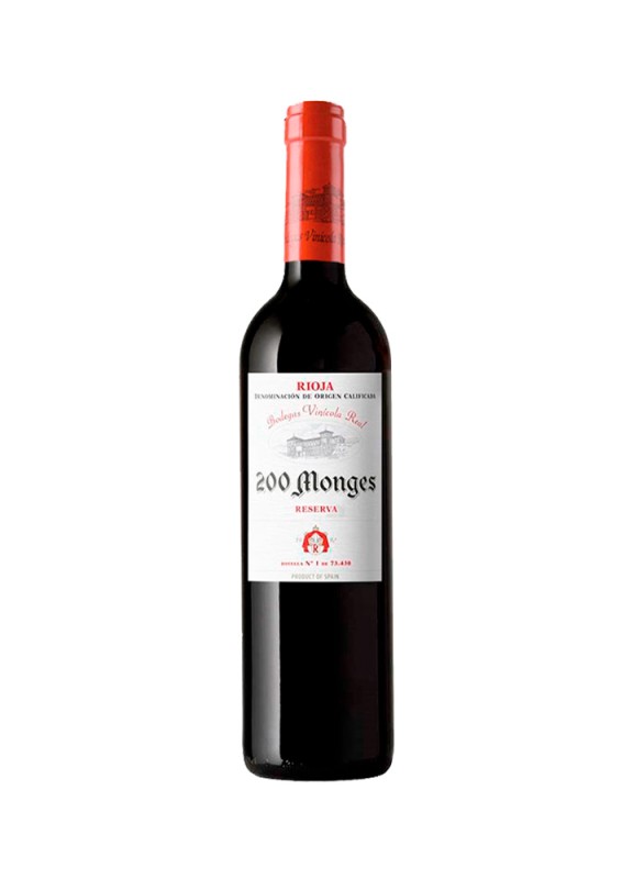 Comprar vino tinto Reserva 200 Monges Reserva 2015 D.O. Ca. Rioja