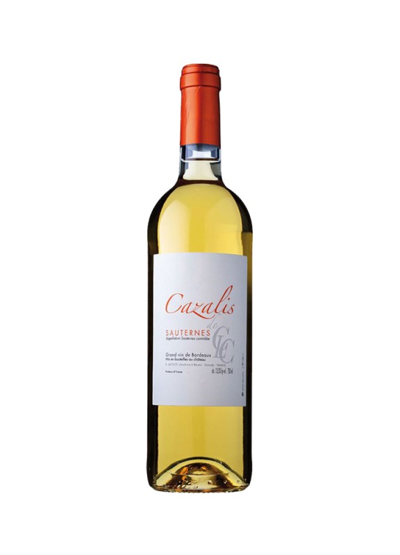 Comprar vino blanco dulce Cazalis de LCC AOC Sauternes Bio 2020 AOC Sauternes