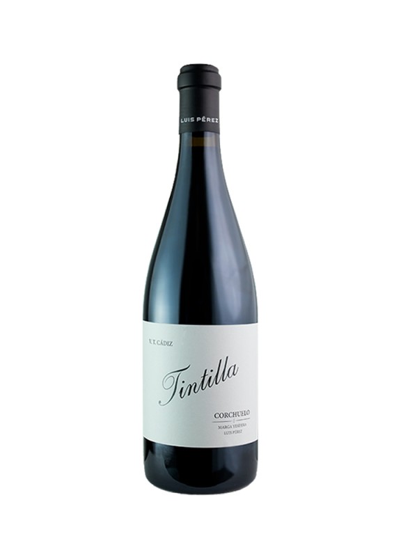 Comprar vino tinto con crianza Tintilla Corchuelo 2024 VT. Cádiz