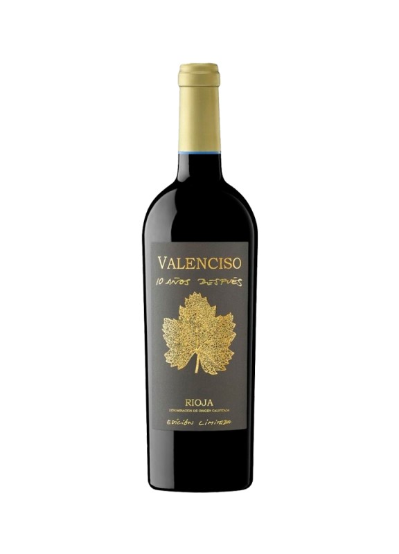 Comprar vino tinto reserva Valenciso 10 Años Después 2016 D.O. Ca. Rioja
