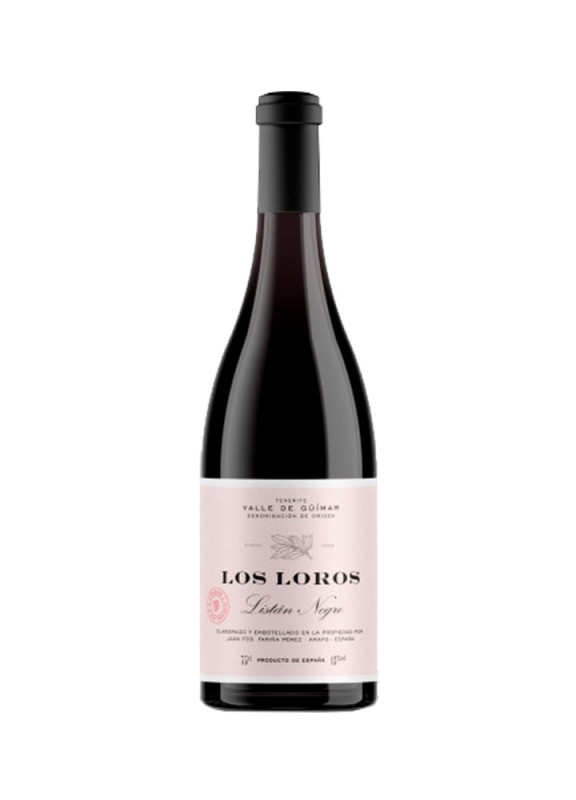 Comprar vino tinto con crianza Los Loros Listán Negro 2023 D.O. Valle de Güimar