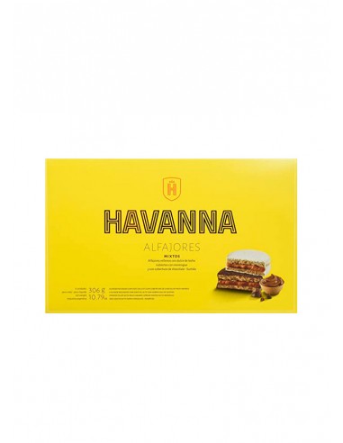 Alfajores Mixtos Havanna Paquete 306 gr.