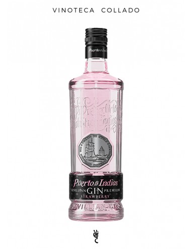 Gin Puerto de Indias Strawberry 1 Lt