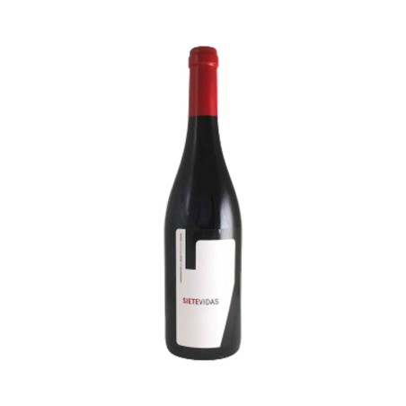 Comprar vino tinto con crianza 7 Vidas 2018 D.O.P. Cangas