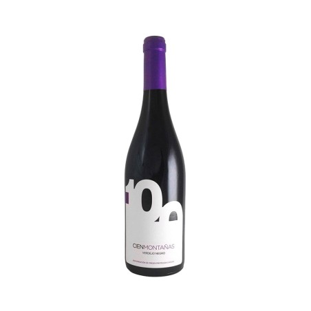 Comprar vino tinto con crianza Cien Montañas Verdejo Negro 2018 D.O.P. Cangas
