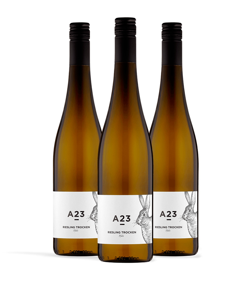 Nuestra sugerencia de la semana. A23 Riesling Trocken NV.